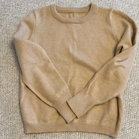 Classic Beige Women's Sweater - Picture 3 of 3